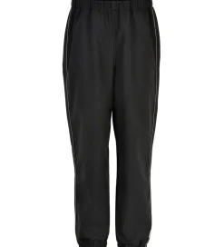 Mikk-Line Softshellbukser m. Fleece - Sort