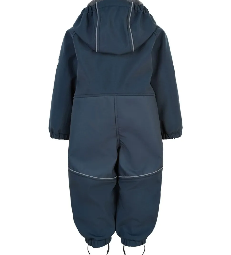 Mikk-Line Softshelldragt m. Fleece - Recycled - Blue Nights