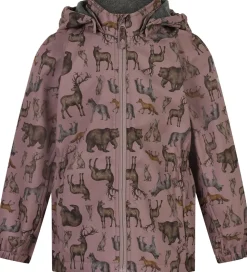 Mikk-Line Softshelljakke m. Fleece - Recycled - Zoo - Twilight M