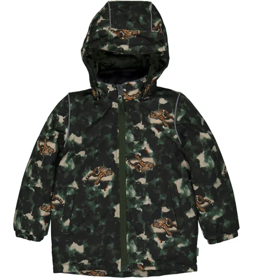 Mikk-Line Vinterjakke - Recycled - Duffel Bag m. Camo/Tiger