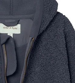 Mini A Ture Fleecejakke - MatLiff - Ombre Blue