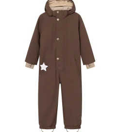 Mini A Ture Flyverdragt - MatWanni Fleece - Chestnut Brown