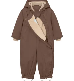 Mini A Ture Flyverdragt - MatWisti Fleece - Chestnut Brown