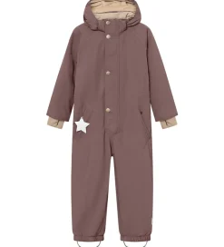 Mini A Ture Flyverdragt - MatWanni Fleece - Peppercorn Plum