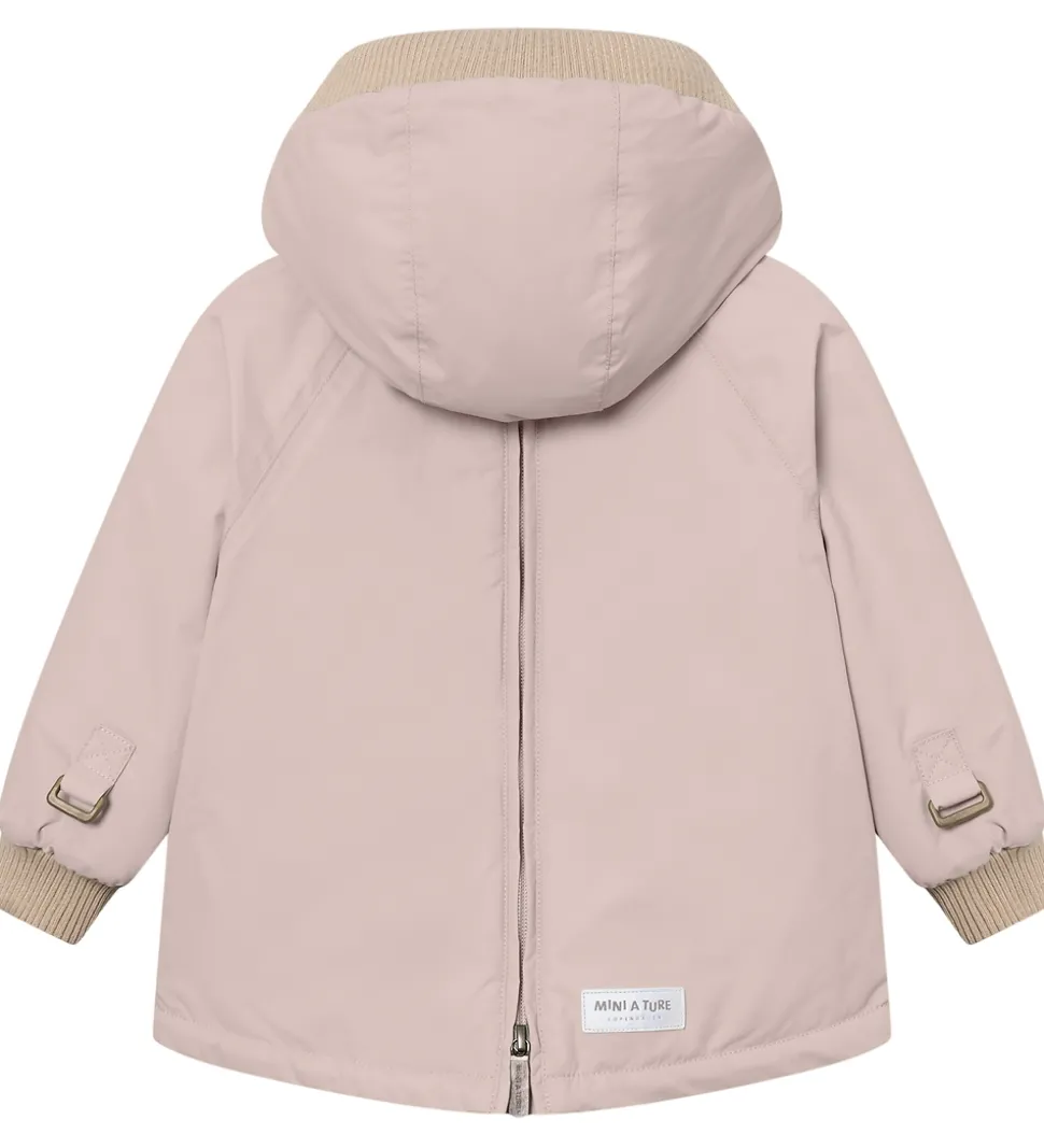 Mini A Ture Vinterjakke - MatBaby Wen Fleece Anorak - Cloudy Ros