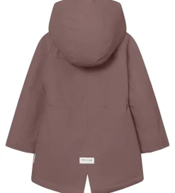 Mini A Ture Vinterjakke - MatVikania Fleece - Peppercorn Plum