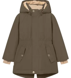 Mini A Ture Vinterjakke - MatVikania Fleece - Tarmac Green