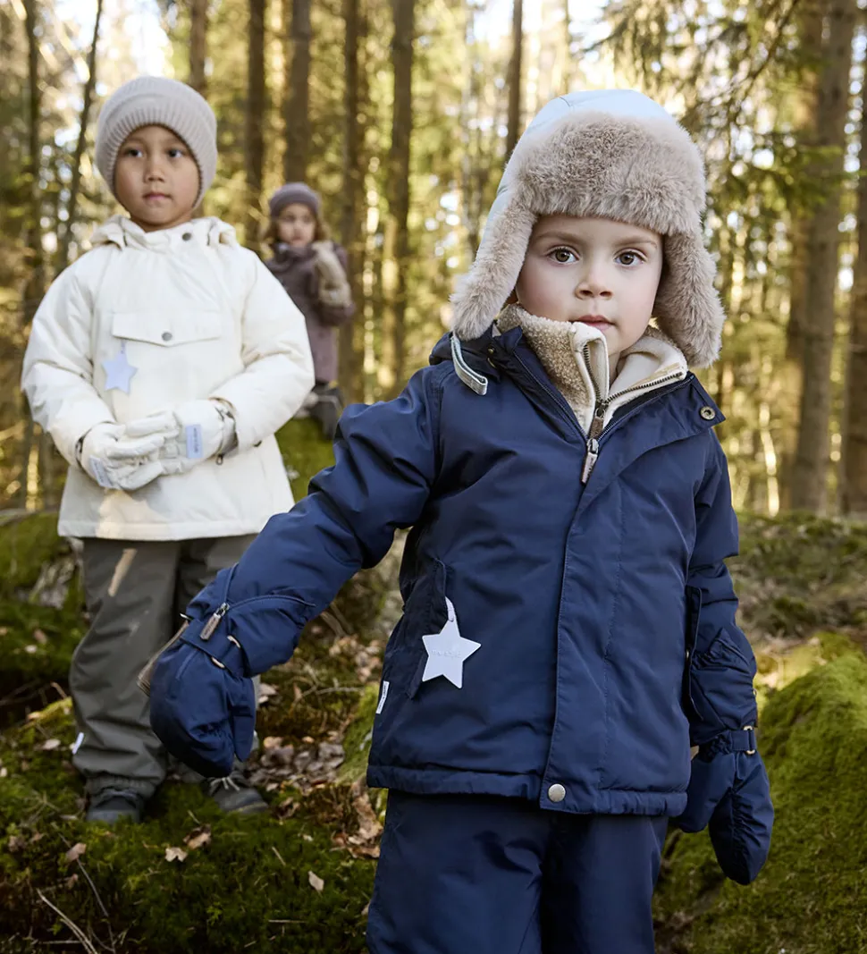 Mini A Ture Vinterjakke - MatWally Fleece - Outer Space