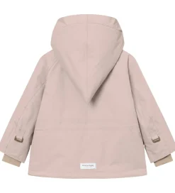 Mini A Ture Vinterjakke - MatWang Fleece - Cloudy Rose
