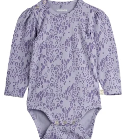 Mini Rodini Body l/æ - Leopard - AOP - Purple