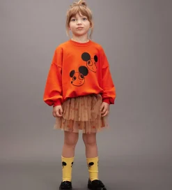 Mini Rodini Nederdel - Tyl - Pink m. Prikker