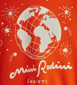 Mini Rodini Sweatshirt - Society - Rød