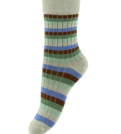 MiniPop Strømper - Bambus - 3-pak - Blue Mix