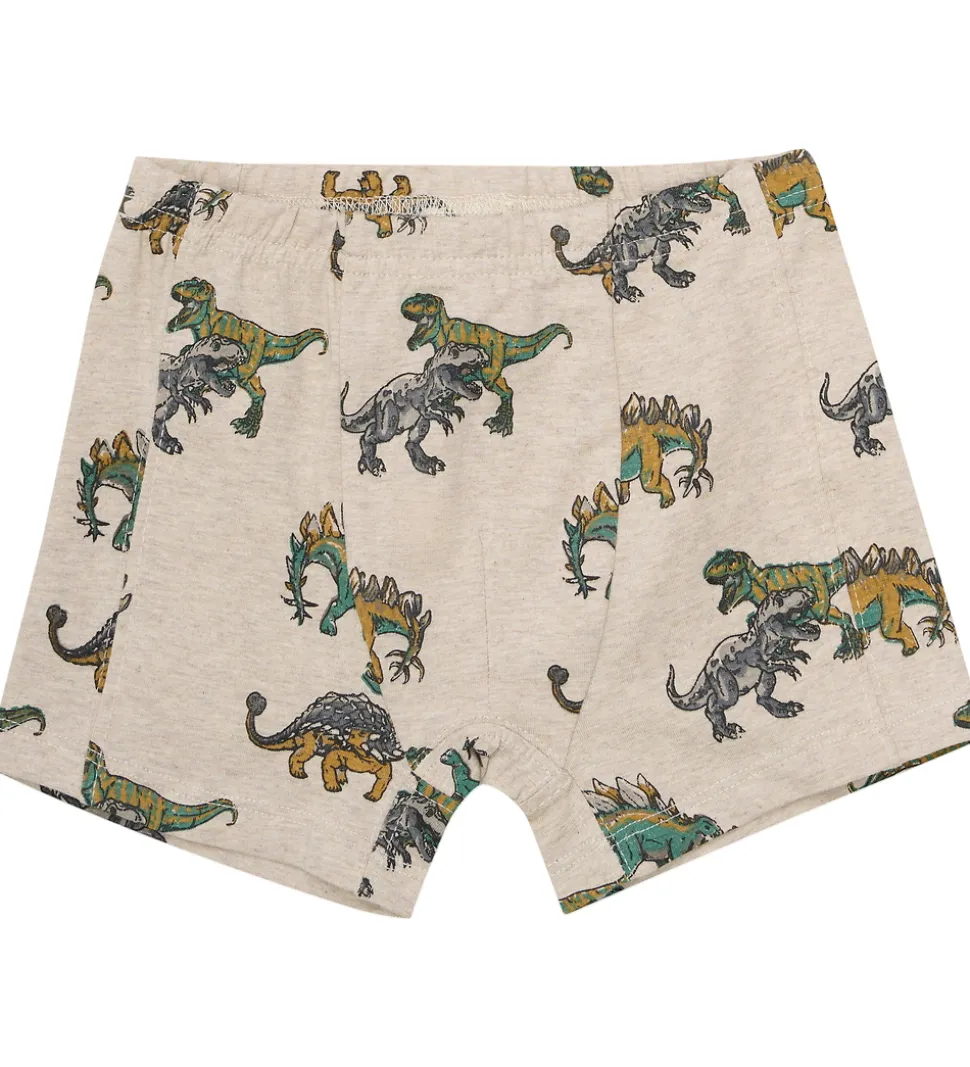 Minymo Boxershorts - 2-Pak - Beige Melange