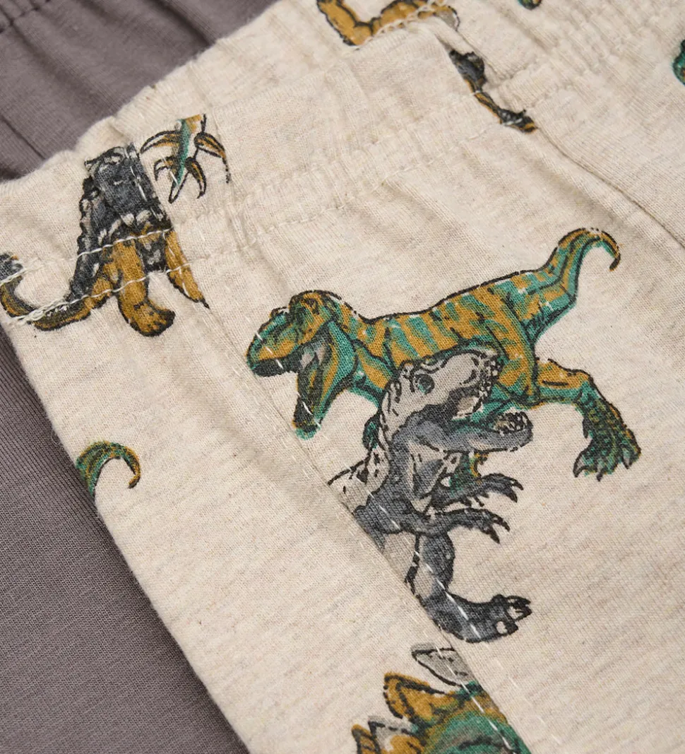 Minymo Boxershorts - 2-Pak - Beige Melange