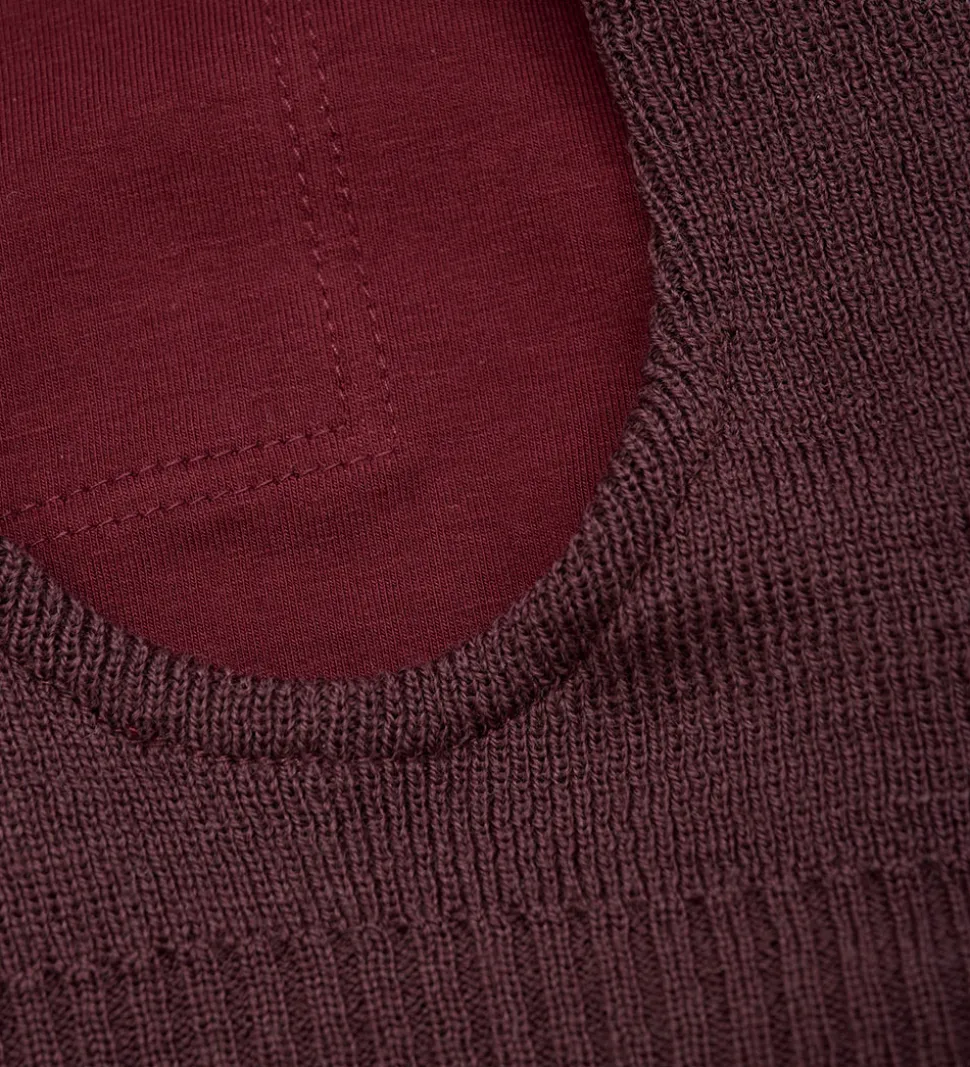 Minymo Elefanthue - Uld/Akryl - 2-Lags - Catawba Grape