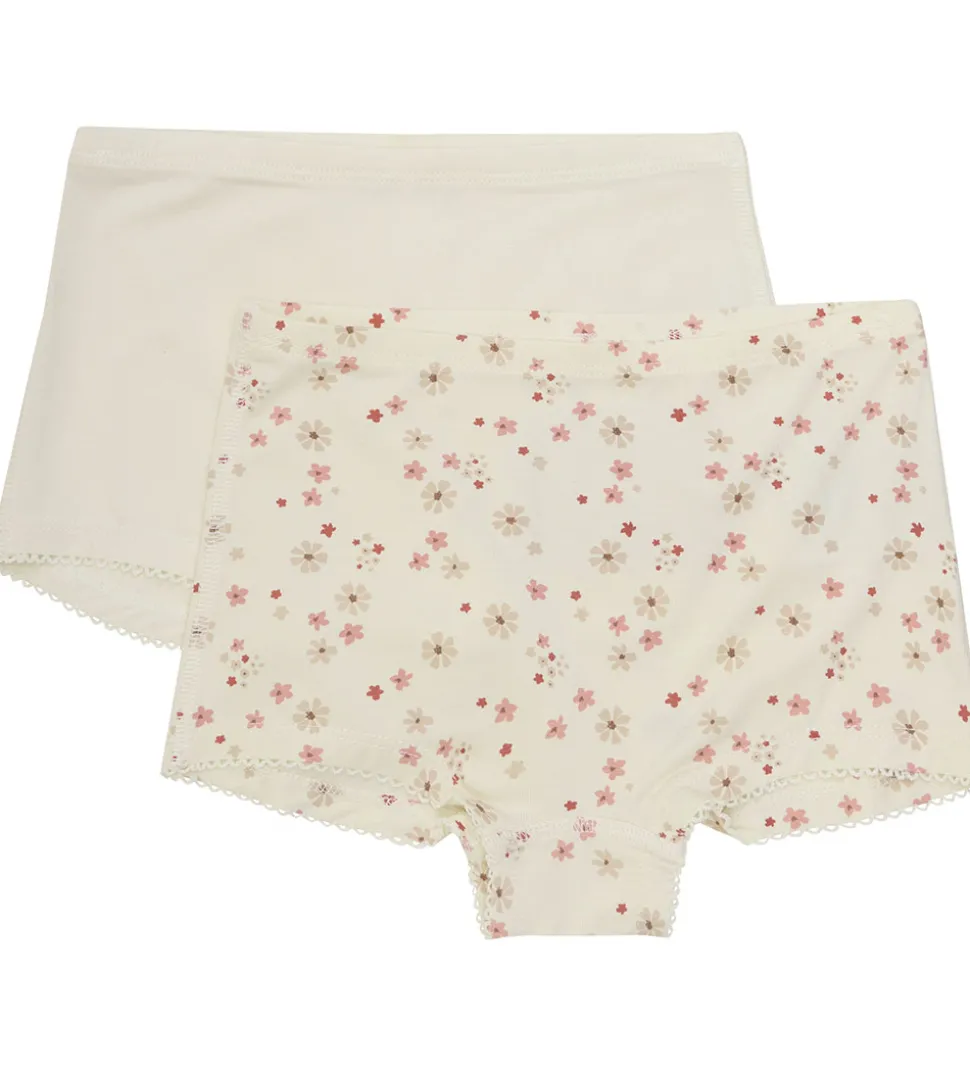 Minymo Hipsters - 2-pak - Viskose - Dusty Ceder