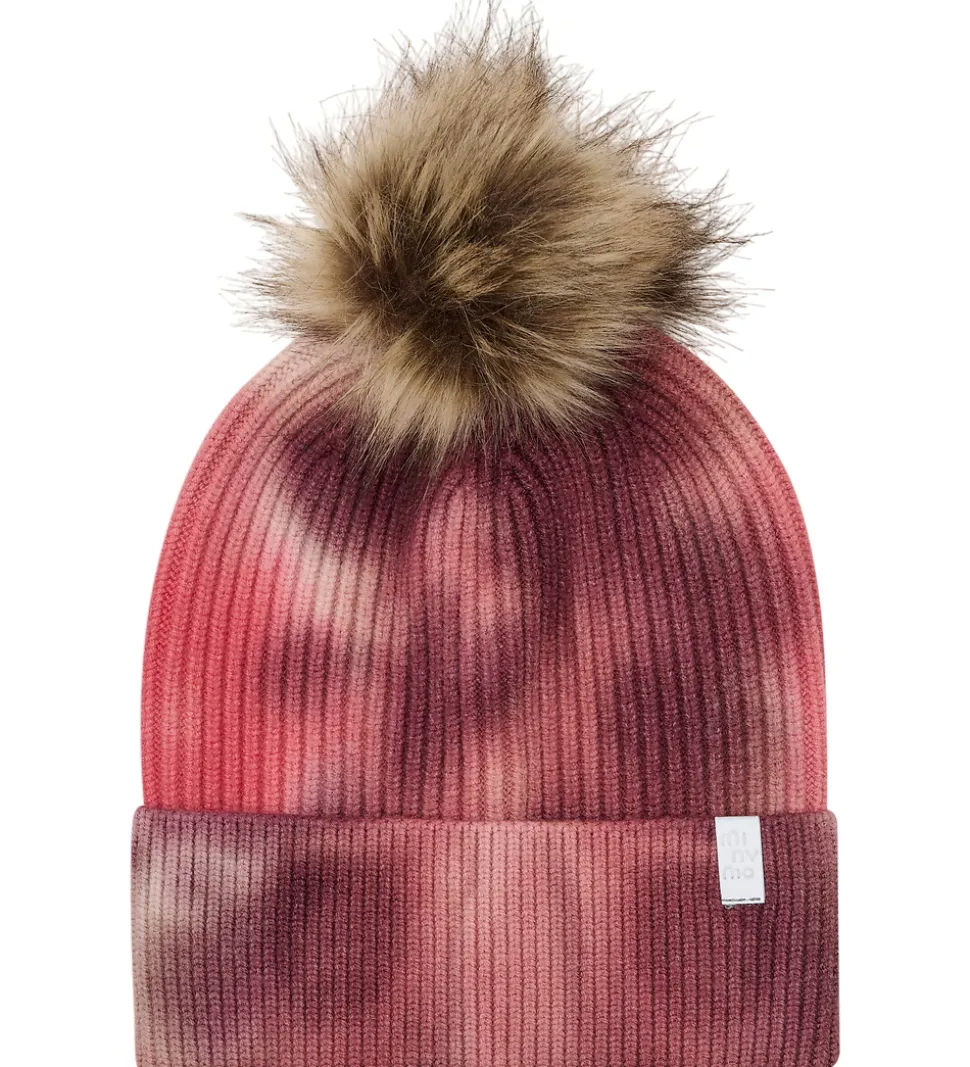 Minymo Hue - Strik/Rib - Withered Rose m. Kvast