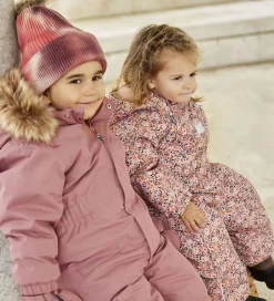 Minymo Hue - Strik/Rib - Withered Rose m. Kvast