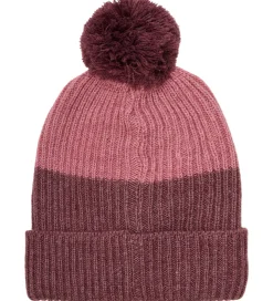 Minymo Hue m. Fleece - Uld/Akryl - Catawba Grape m. Kvast