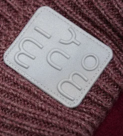 Minymo Hue m. Fleece - Uld/Akryl - Catawba Grape m. Kvast