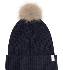 Minymo Hue m. Fleece - Uld/Akryl - Parisian Night m. Kvast