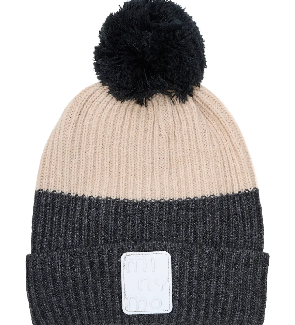 Minymo Hue m. Fleece - Uld/Akryl - Tap Shoe m. Kvast