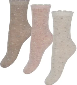 Minymo Strømper - 3-pak - Burnished Lilac