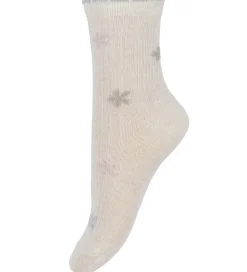 Minymo Strømper - 5-pak - Shell m. Mønster