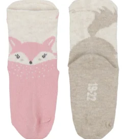 Minymo Strømper - 2-pak - Wild Rose m. Dådyr