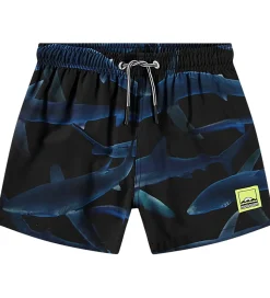 Molo Badeshorts - UV50+ - Niko - Midnight Sharks