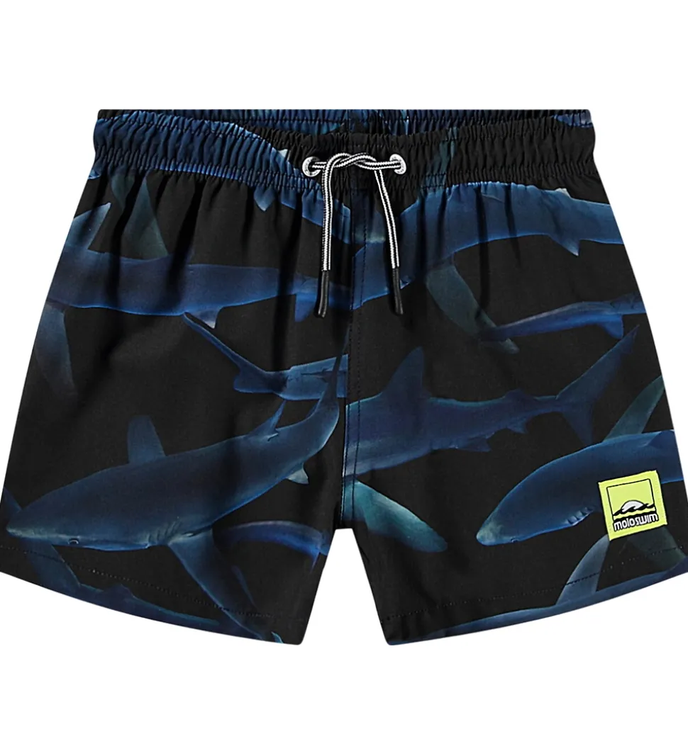Molo Badeshorts - UV50+ - Niko - Midnight Sharks