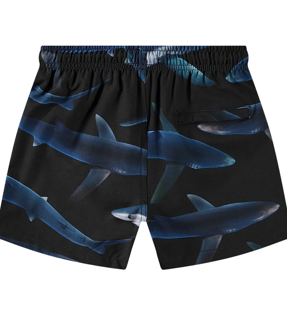 Molo Badeshorts - UV50+ - Niko - Midnight Sharks