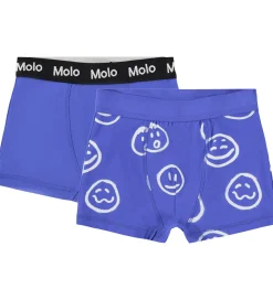 Molo Boxershorts - Justin - 2-pak - Moon Moods Blue