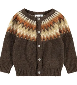 Molo Cardigan - Strik - Uld - Bay - Browns