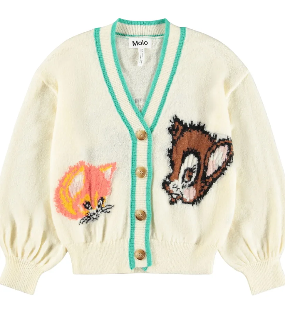 Molo Cardigan - Strik - Uld - Gaby - Buttercream