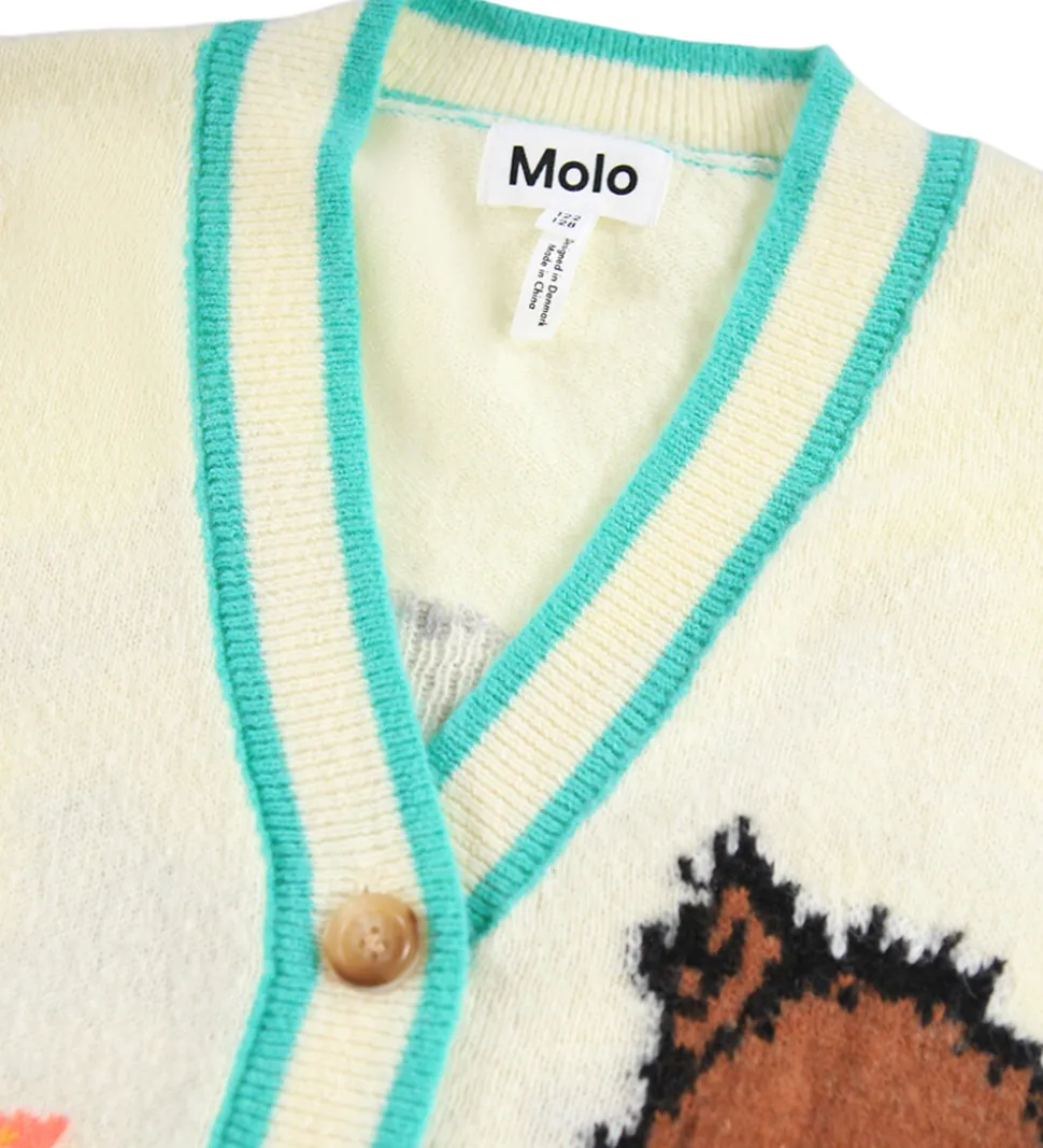 Molo Cardigan - Strik - Uld - Gaby - Buttercream