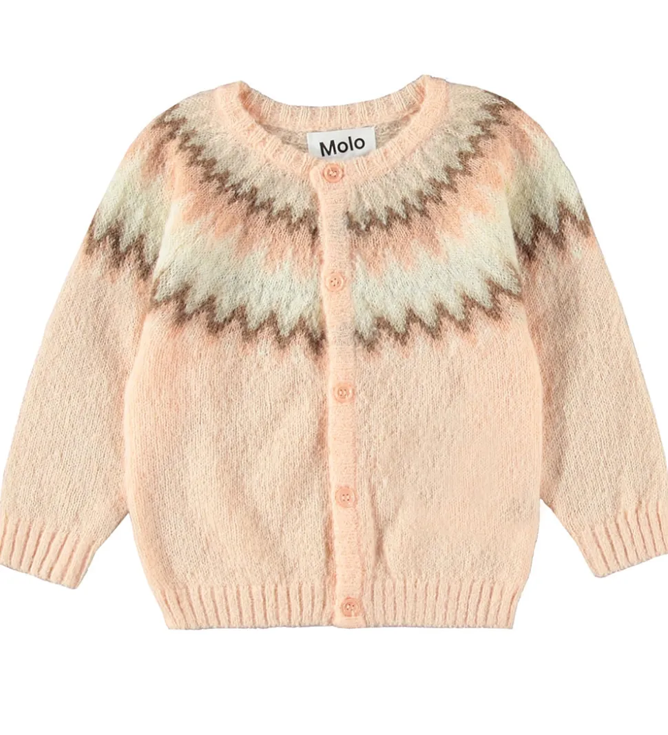 Molo Cardigan - Uld - Bay - Petal Blush