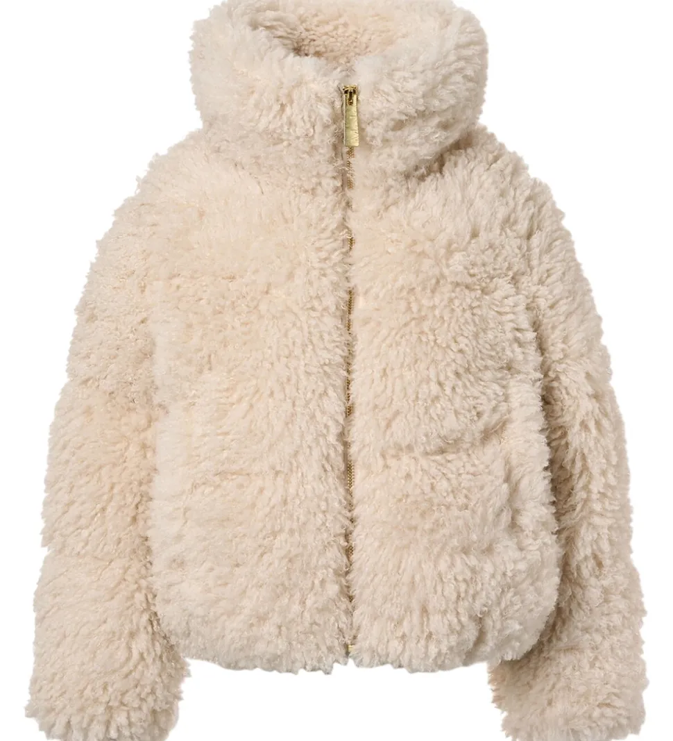 Molo Dynejakke - Imiteret Pels - Havi - Vanilla