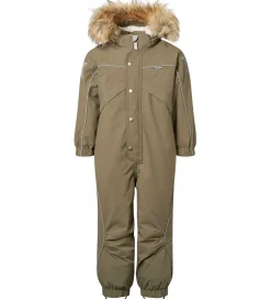 Molo Flyverdragt - Polaris Fur - Bark Green