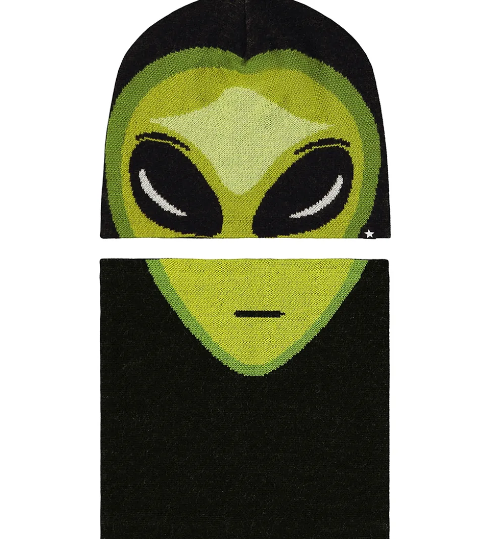 Molo Hue m. Tube - Kleo - Uld/Akryl - Alien Face