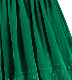 Molo Nederdel - Fløjl - Bellis - Sporting Green