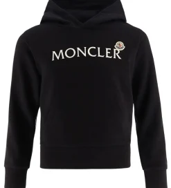 Moncler Hættetrøje - Sort m. Hvid