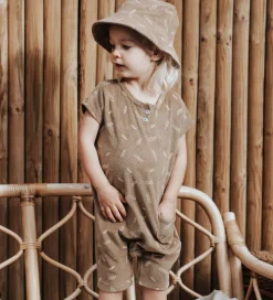 Monsieur Mini Sommerdragt - Terry - Bronze m. Baguettes