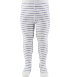 MP strømpebukser - Rib - Bambus - Kallie - Lavender Sky