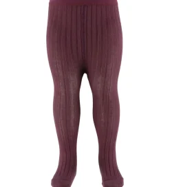 MP Strømpebukser - Rib - Grape Skin