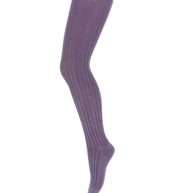 MP Strømpebukser - Rib - Laveder Dust