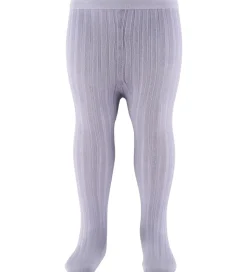 MP Strømpebukser - Rib - Lavender Sky