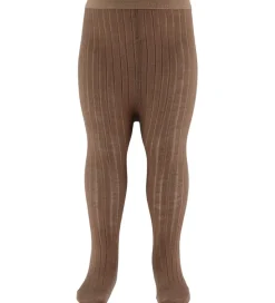 MP Strømpebukser - Uld - Rib - Peacan Pie