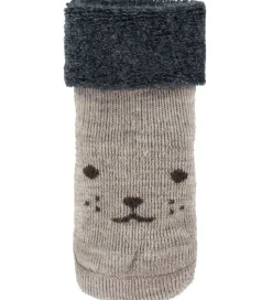 MP Strømper - Uld - Arven - Lysebrunmeleret